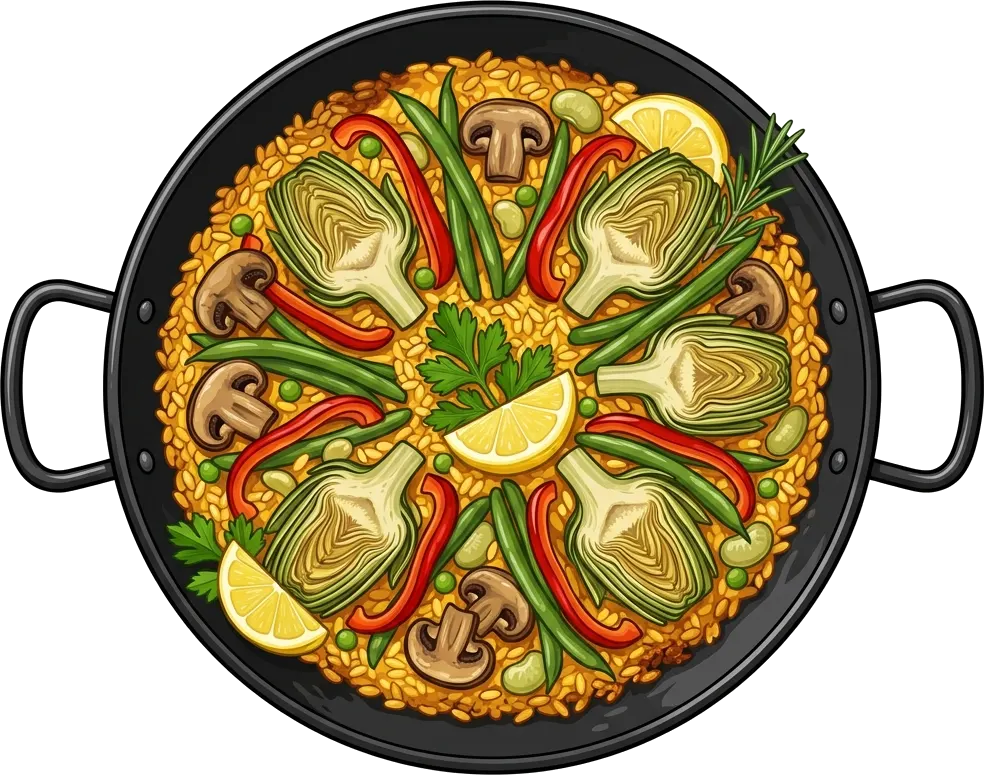 Vegetarian Paella