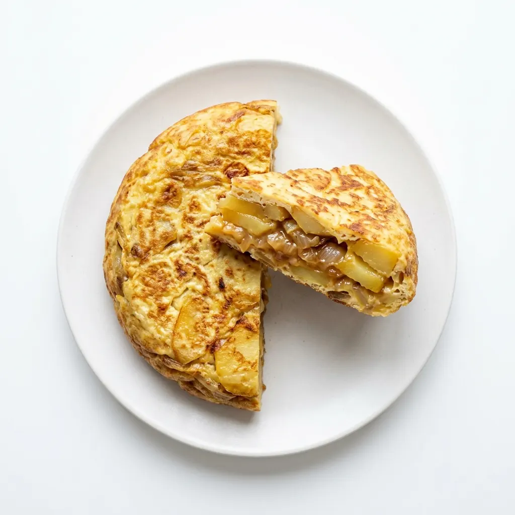 Spanish Omelette with Onion